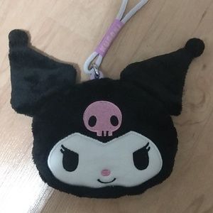Kuromi Plush Coin Purse Bag Strap